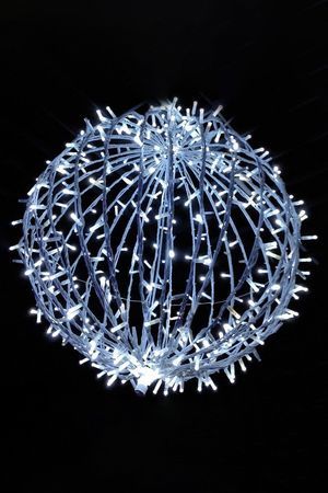 Светодиодный шар Рич Лед (Rich Led), 80 см, 300 теплых белых LED-огней, уличный, IP65, Рич ЛЕД (Rich LED)
