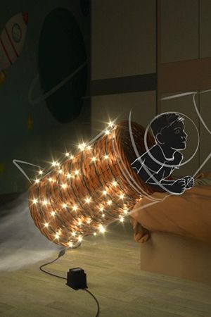 Гирлянда светодиодная уличная 24V, 100 теплых белых LED-огней, 10 м, мерцание, черный КАУЧУК+ПВХ, соединяемая, IP54, Рич ЛЕД (Rich LED)