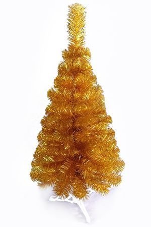 Искусственная елка СОФИЯ золотая, настольная, (хвоя - PVC), 90 см, Ели PENERI
