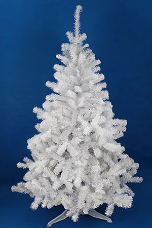Искусственная белая елка Метелица 180 см, ПВХ, MOROZCO
