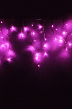 Светодиодная бахрома Premium Led 3.1*0.5 м, 150 нежно-розовых LED ламп, прозрачный СИЛИКОН, соединяемая, IP67, BEAUTY LED