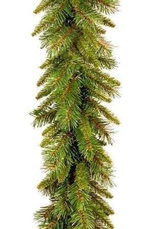 Гирлянда хвойная ТИФФАНИ, хвоя - PVC, 274х30 см, National Tree Company