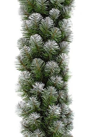 Хвойная гирлянда КОЛОРАДО заснеженная, хвоя - PVC, 180х30 см, Triumph Tree