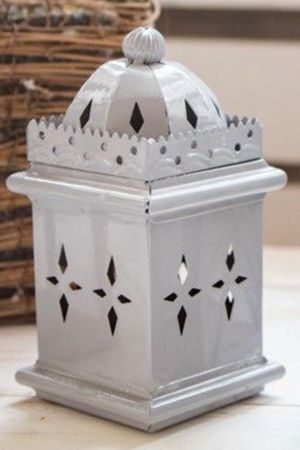 Фонарик РЕТРО - Замок, под чайную свечу, металл, 6х15 см, Koopman International