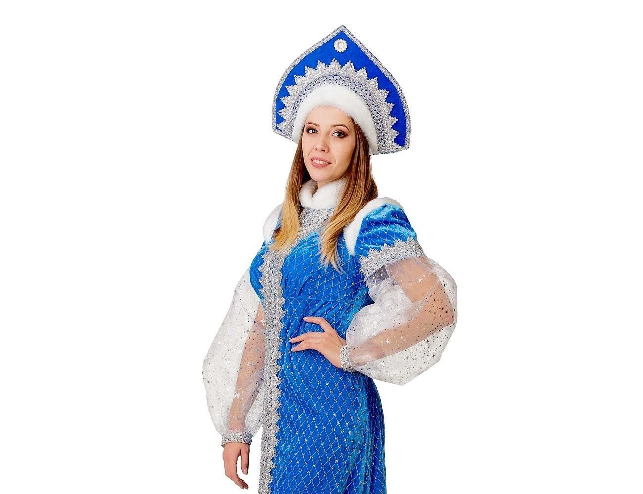 Большая фигура Снегурочка рукомах - Рукомах.com