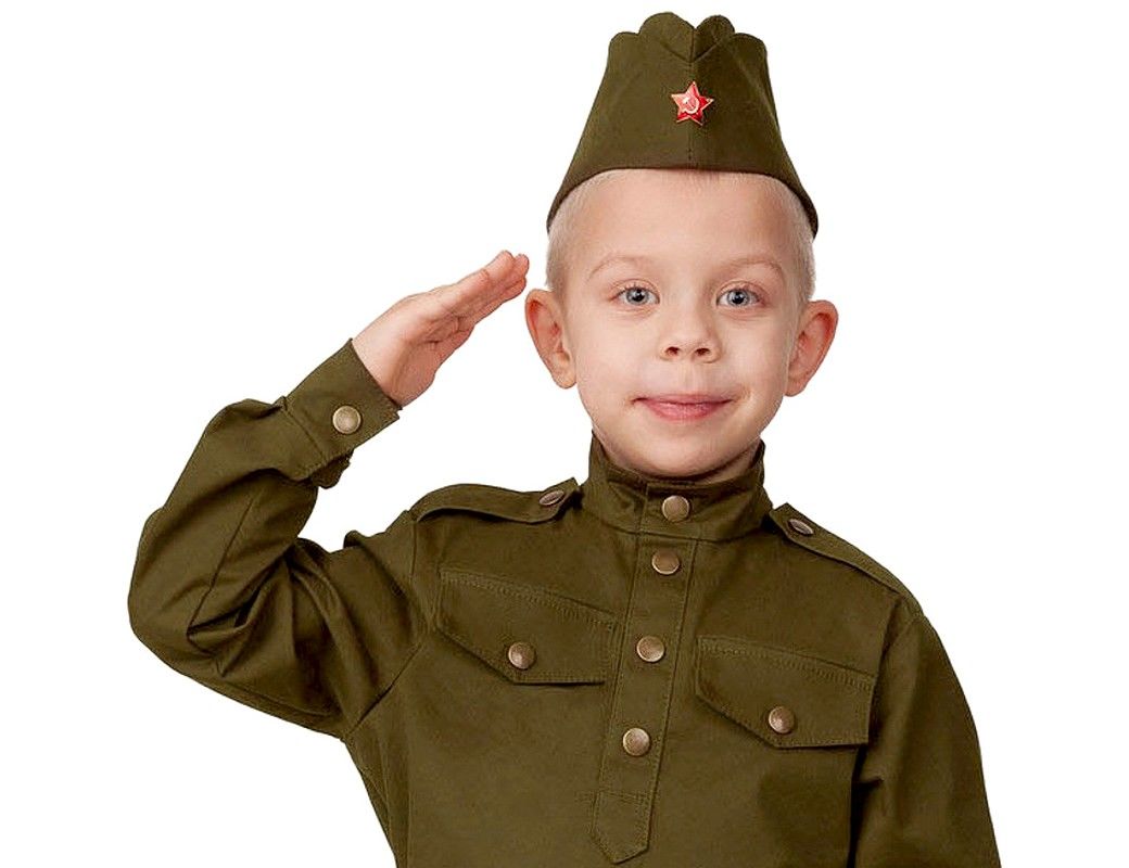 Детская военная пилотка солдата, размер 52-54, Батик 8008-52-54 - 300 ...